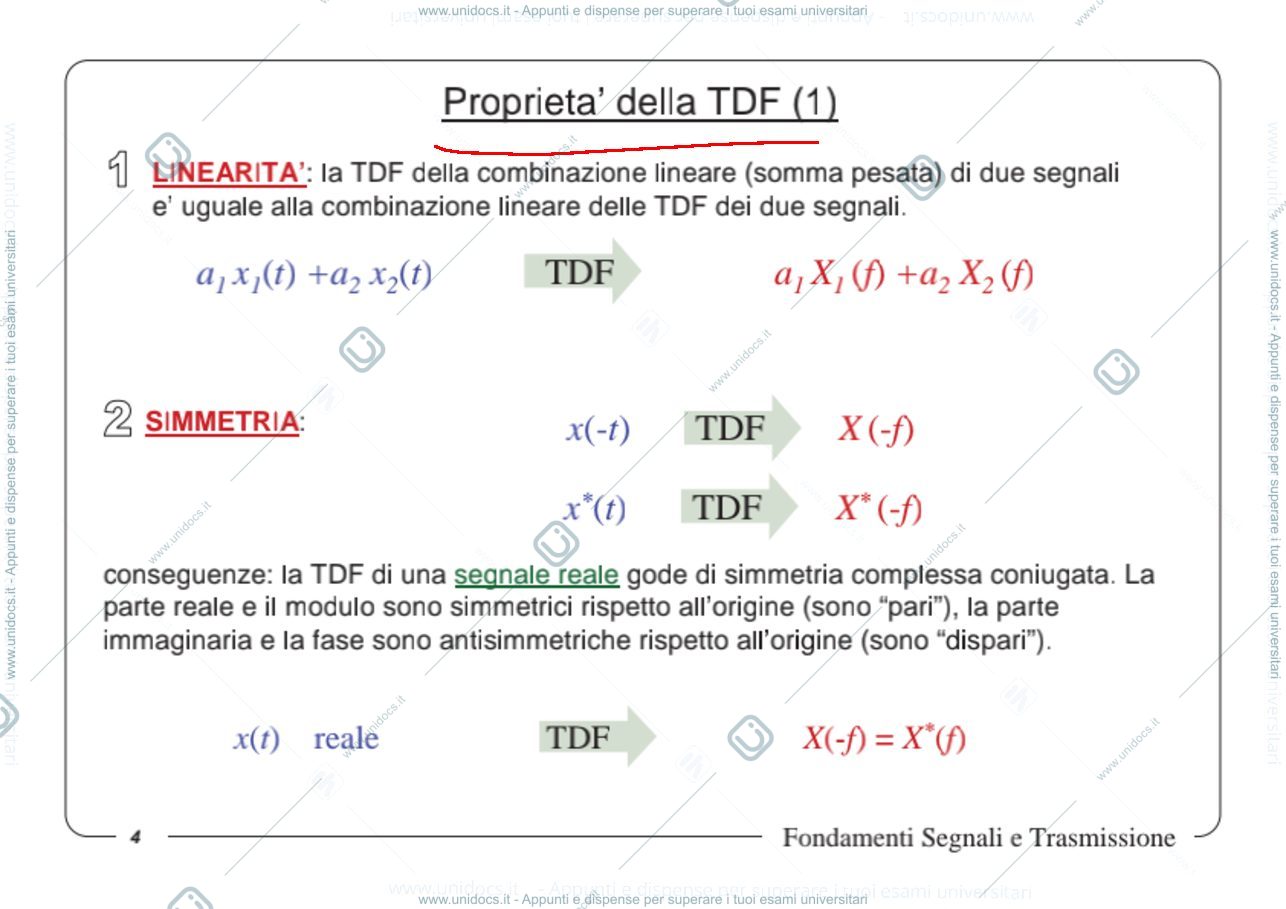 Anteprima pagina 2 — 5.Fourier e convoluzione lezioni prof: Norgia