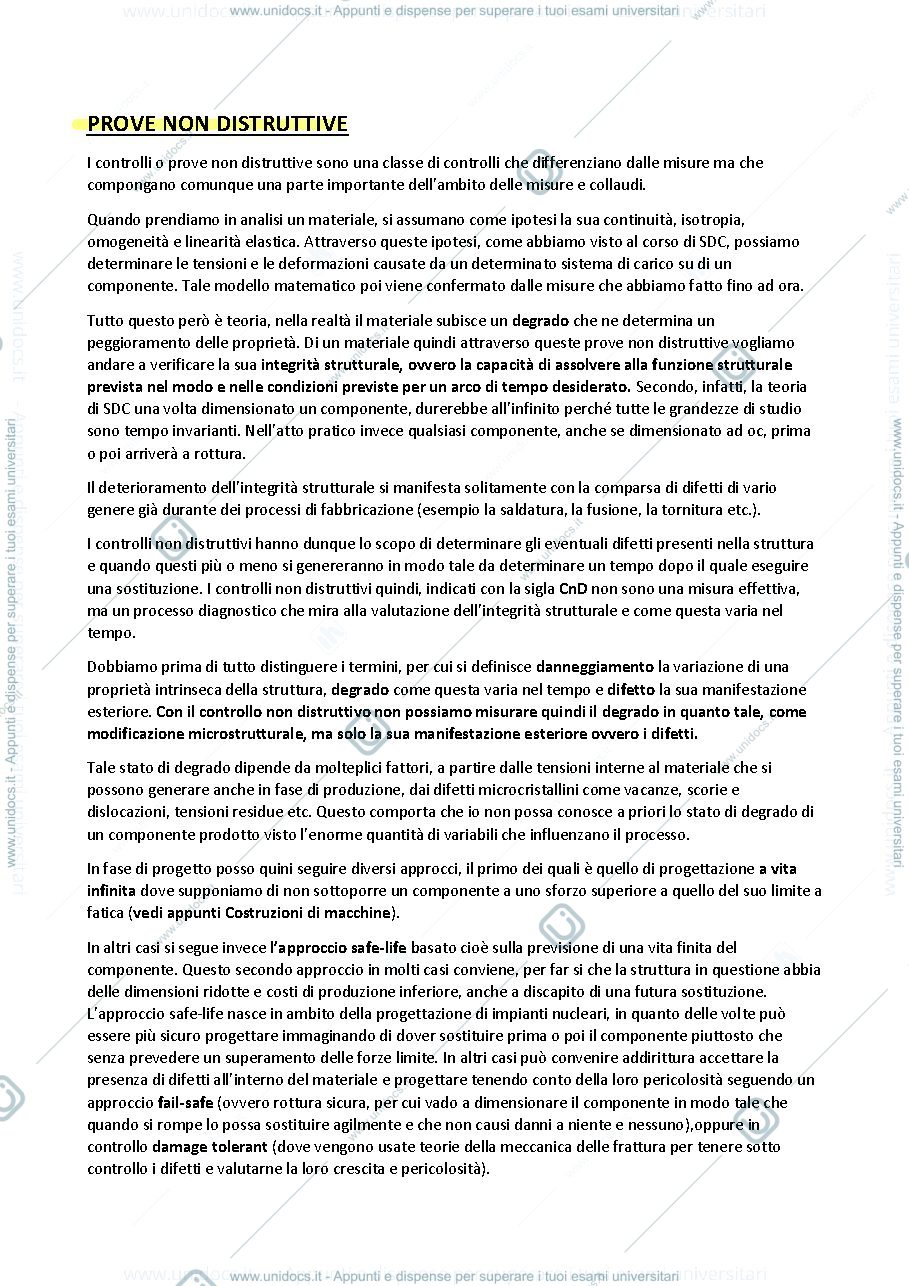 Anteprima pagina 3 — Controlli non distruttivi 
