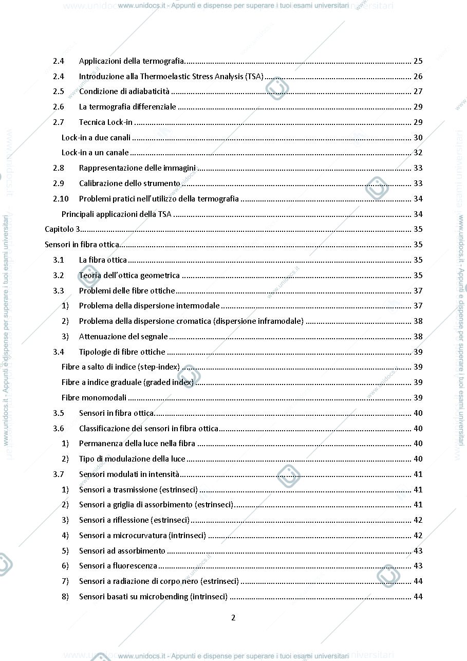 Anteprima pagina 2 — Sensori per misure meccaniche e termiche