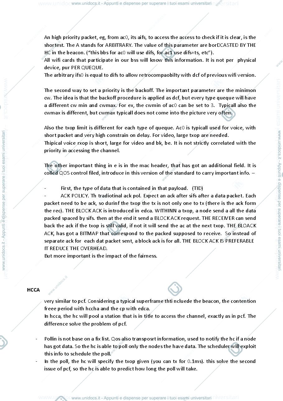 Anteprima pagina 2 — Notes on Mobile and Sensor Networks