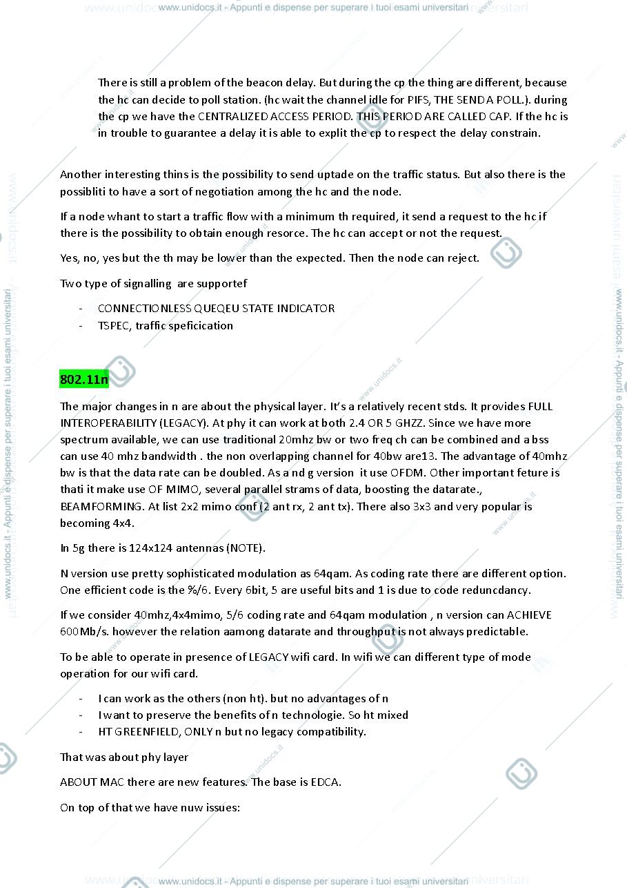 Anteprima pagina 3 — Notes on Mobile and Sensor Networks