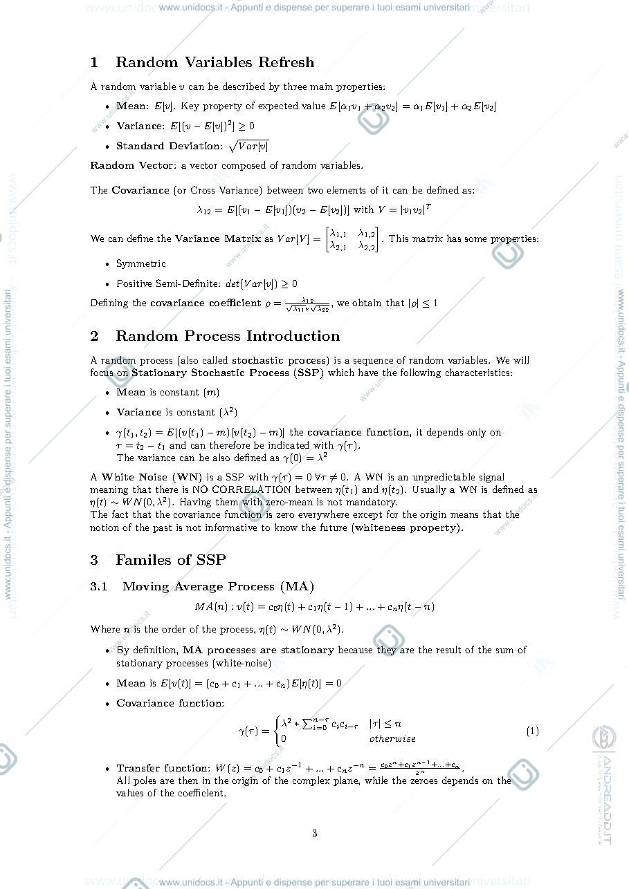 Anteprima pagina 3 — Summary MIDA