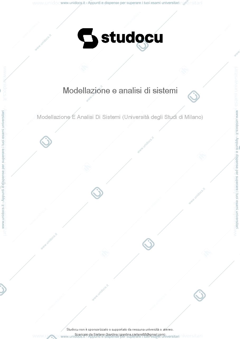 Anteprima pagina 1 — dispense lezioni