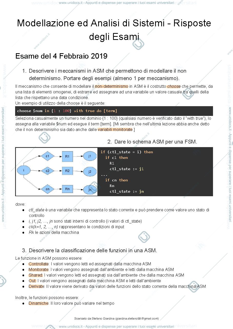 Anteprima pagina 1 — domande risposte esame teorico
