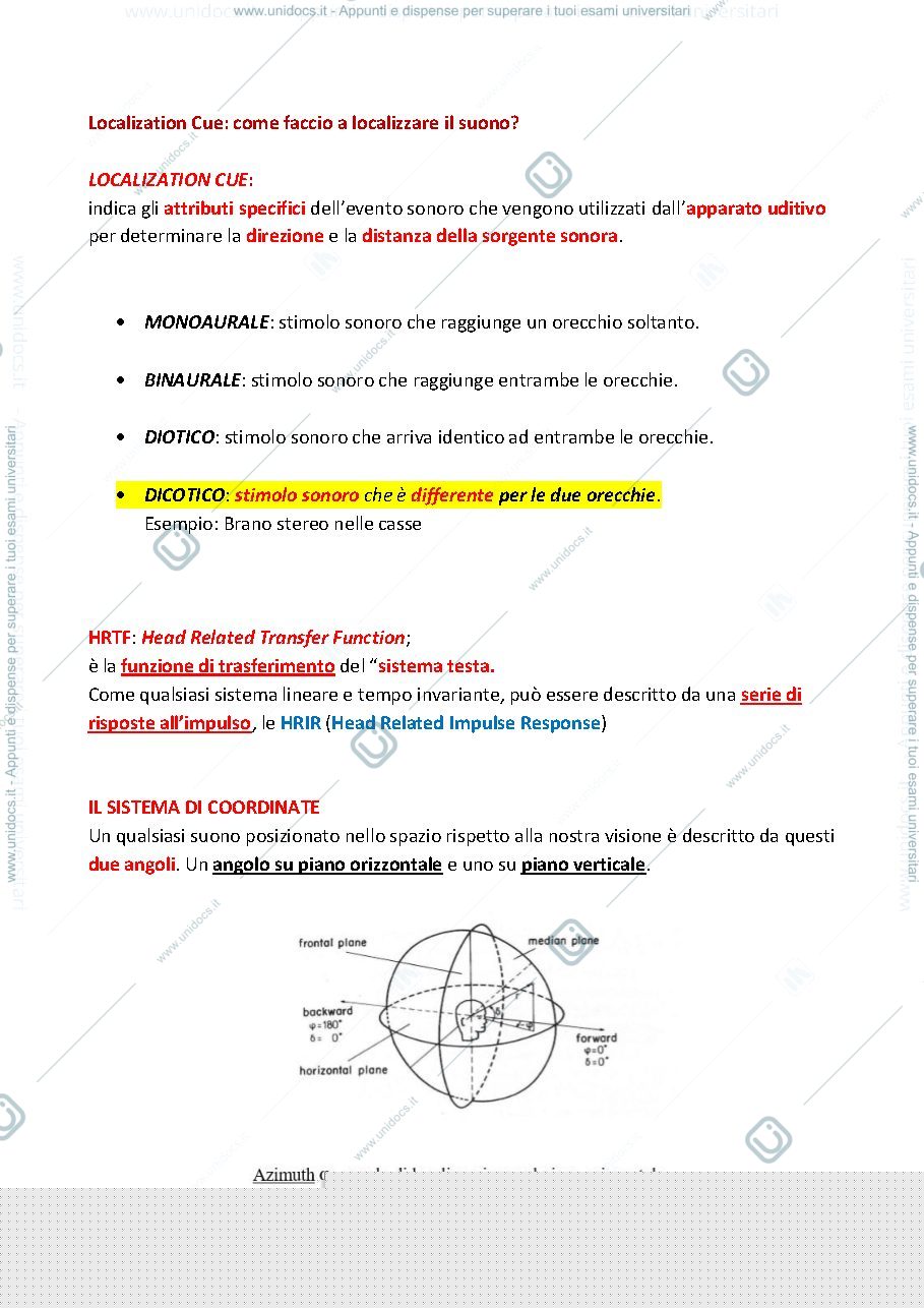 Anteprima pagina 2 — V.L'ascolto direzionale