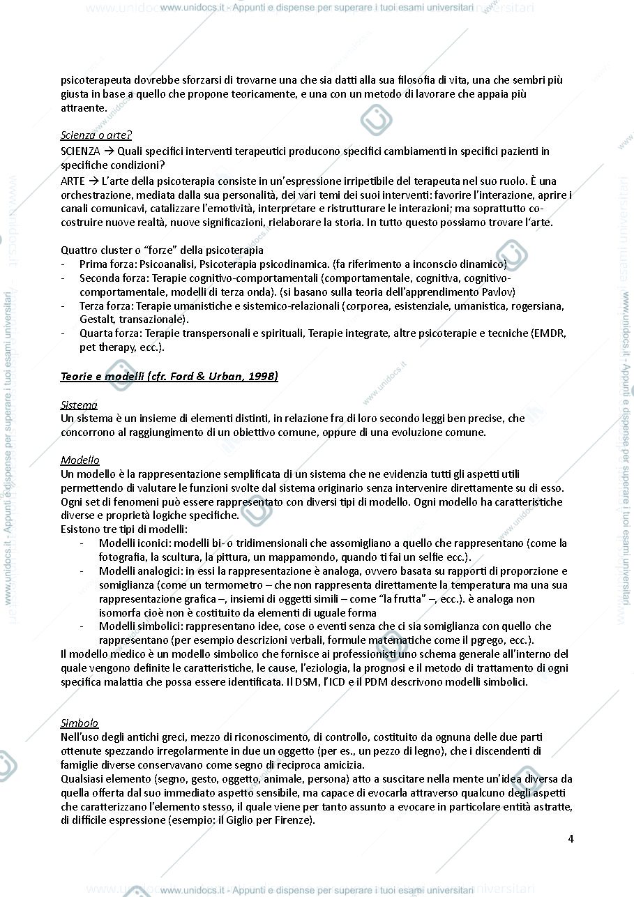 Anteprima pagina 4 — Modelli di psicologia 