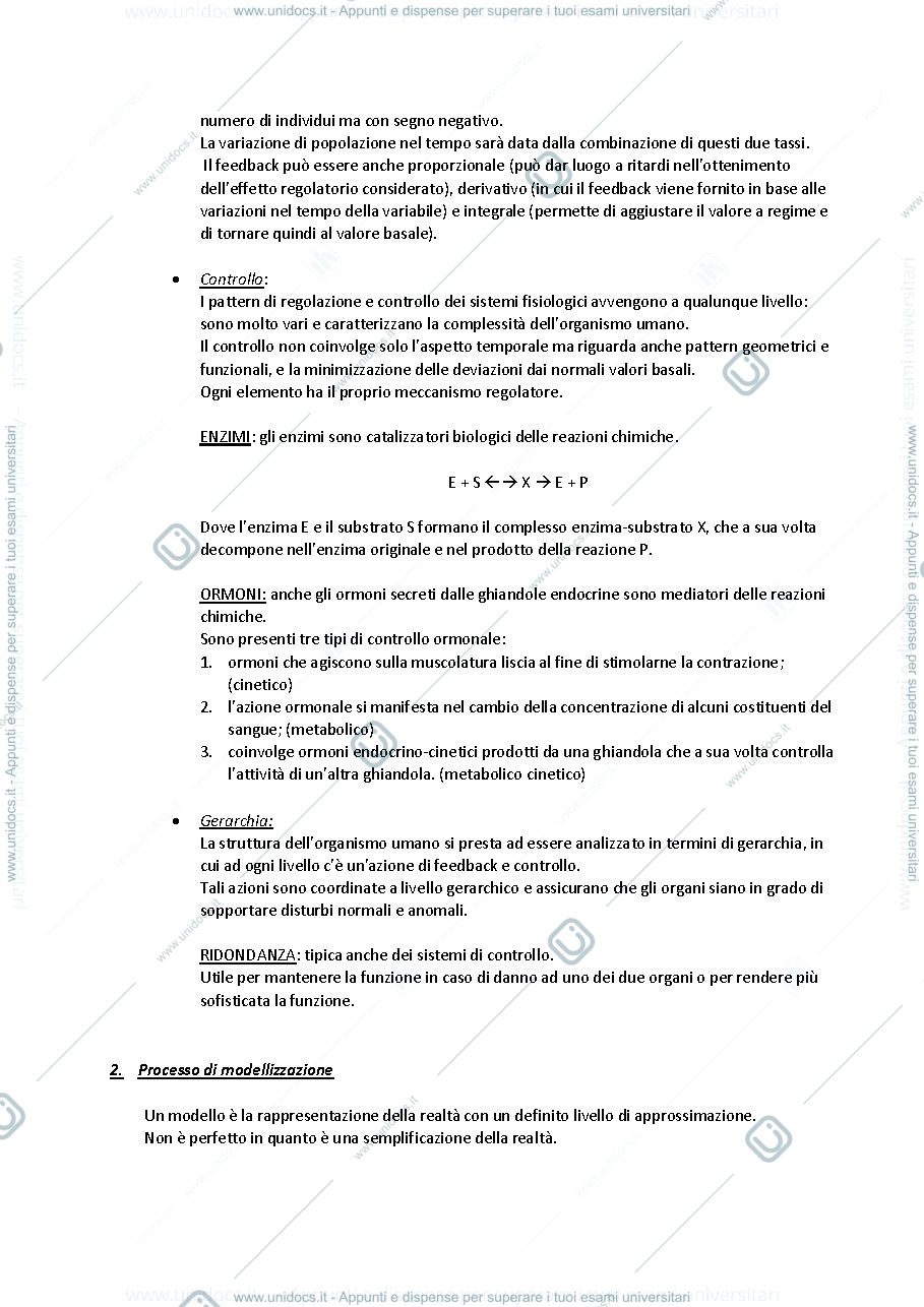 Anteprima pagina 2 — MODELLI DI SISTEMI BIOLOGICI (Toppi)