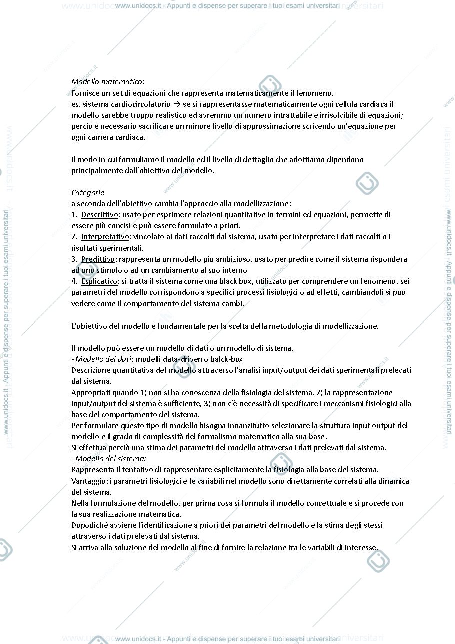 Anteprima pagina 3 — MODELLI DI SISTEMI BIOLOGICI (Toppi)