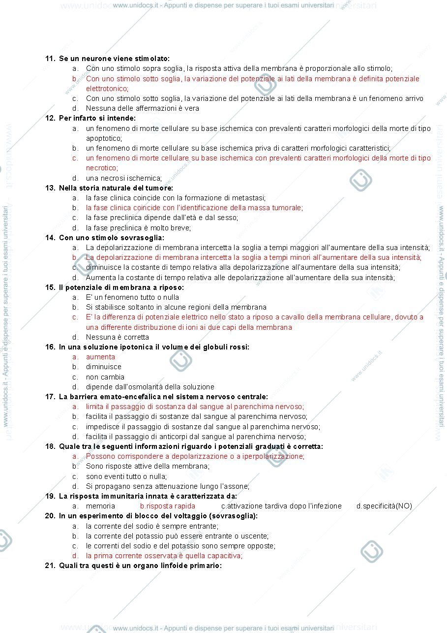 Anteprima pagina 2 — domande esame