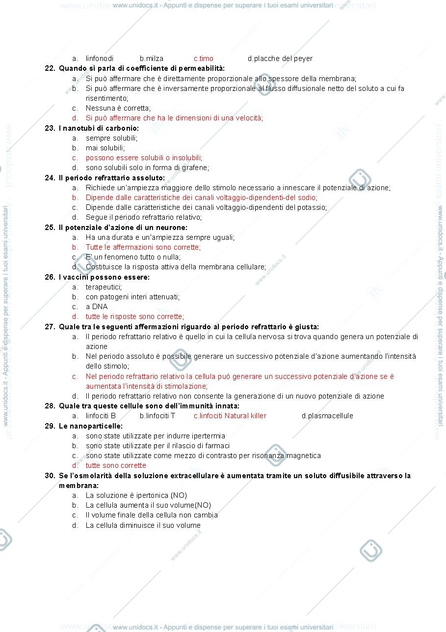 Anteprima pagina 3 — domande esame