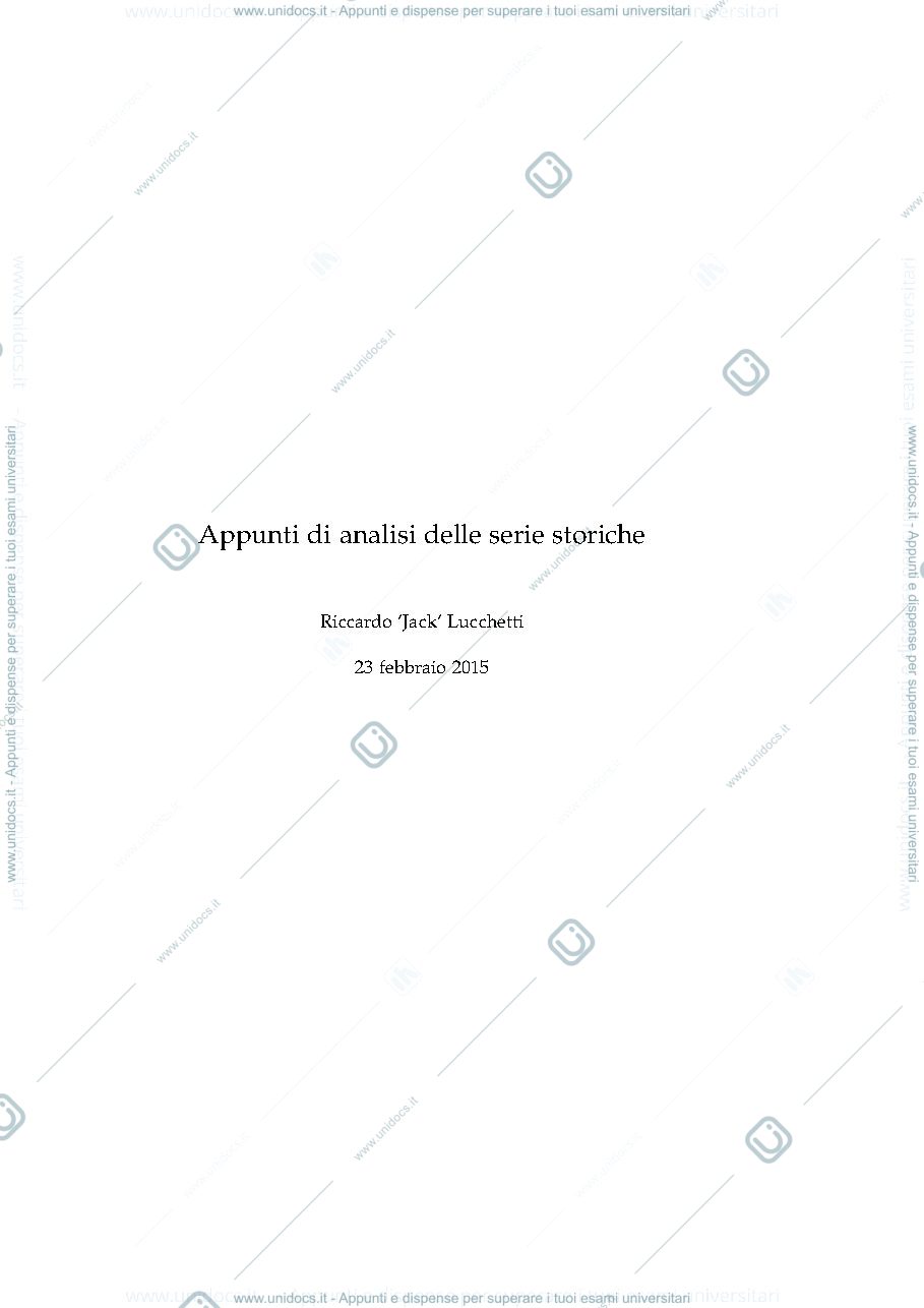 Anteprima pagina 1 — time analisi