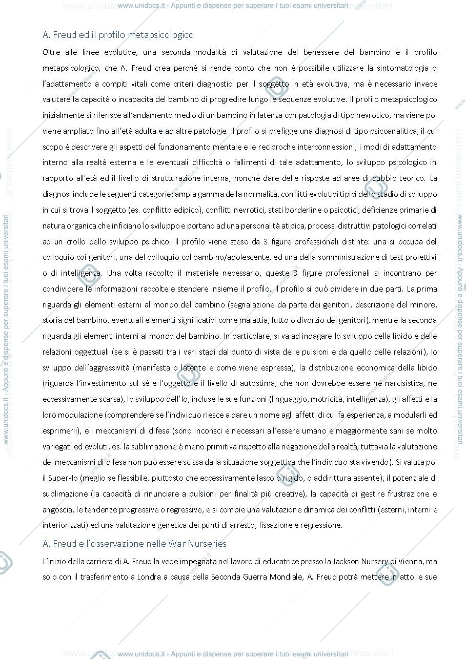 Anteprima pagina 2 — Domande modelli psicodinamici di clinica con bambini e adolescenti