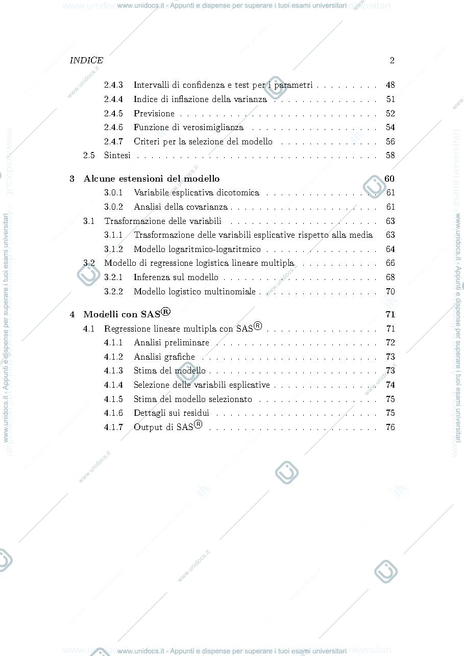 Anteprima pagina 3 — modelli statistici 