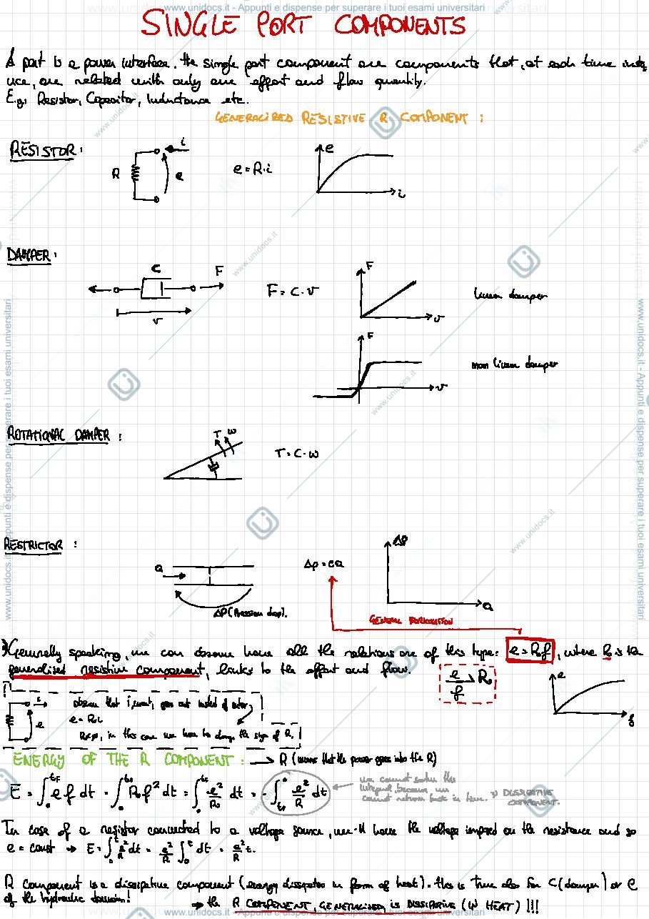 Anteprima pagina 4 — Bond Graph part lecture notes