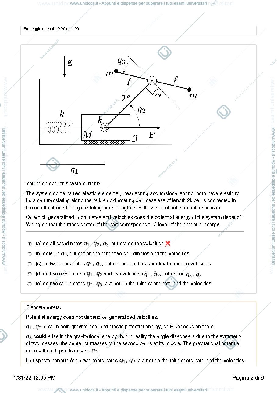 Anteprima pagina 2 — esame LAG 27/01/2022