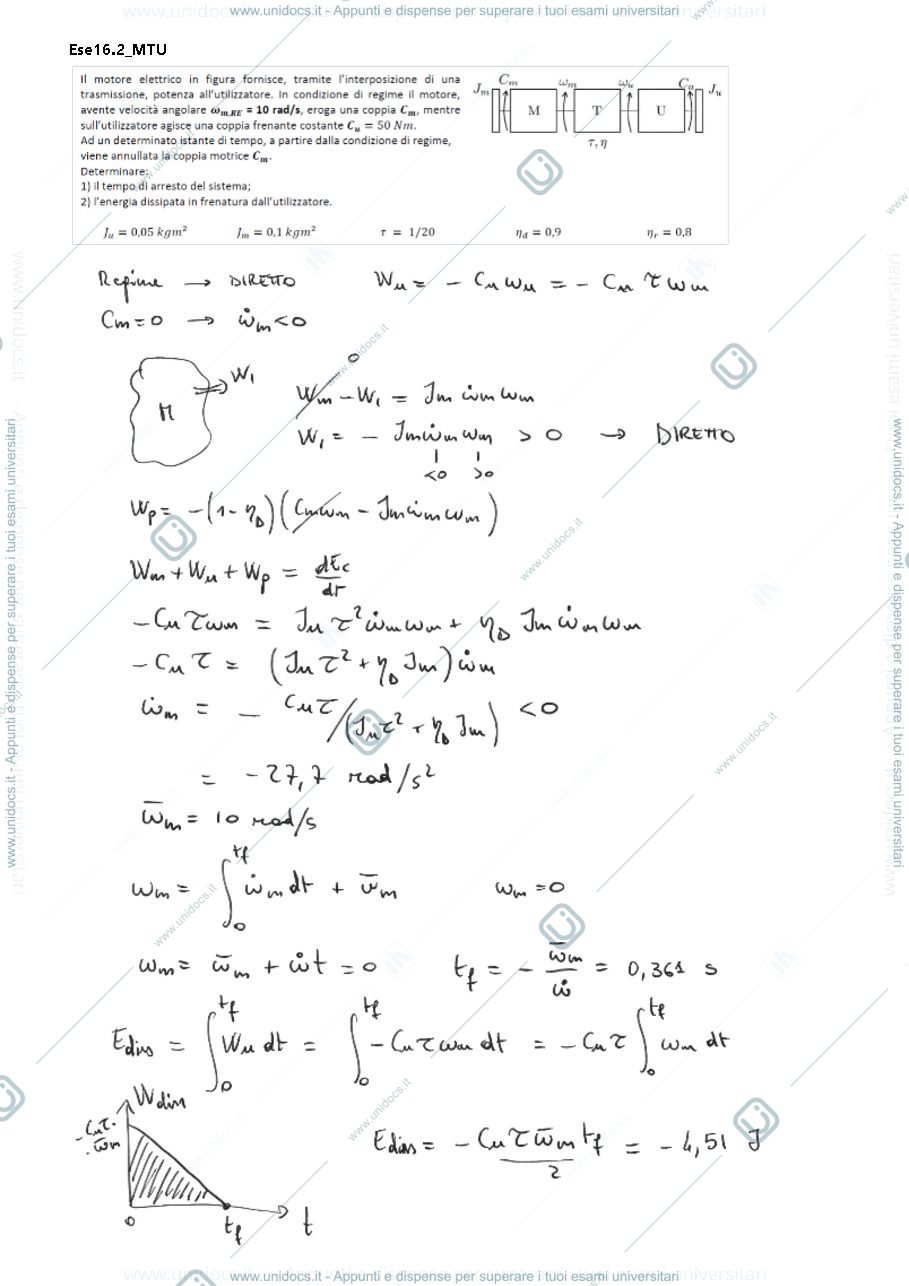 Anteprima pagina 1 — 16.2_MTU esercitazioni corso prof: Resta