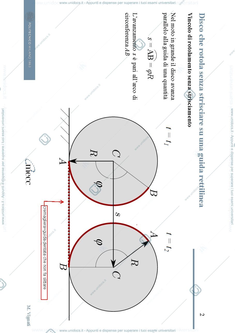 Anteprima pagina 2 — 4.1_DiscoRotSenzaStrisc esercitazioni corso prof: Resta