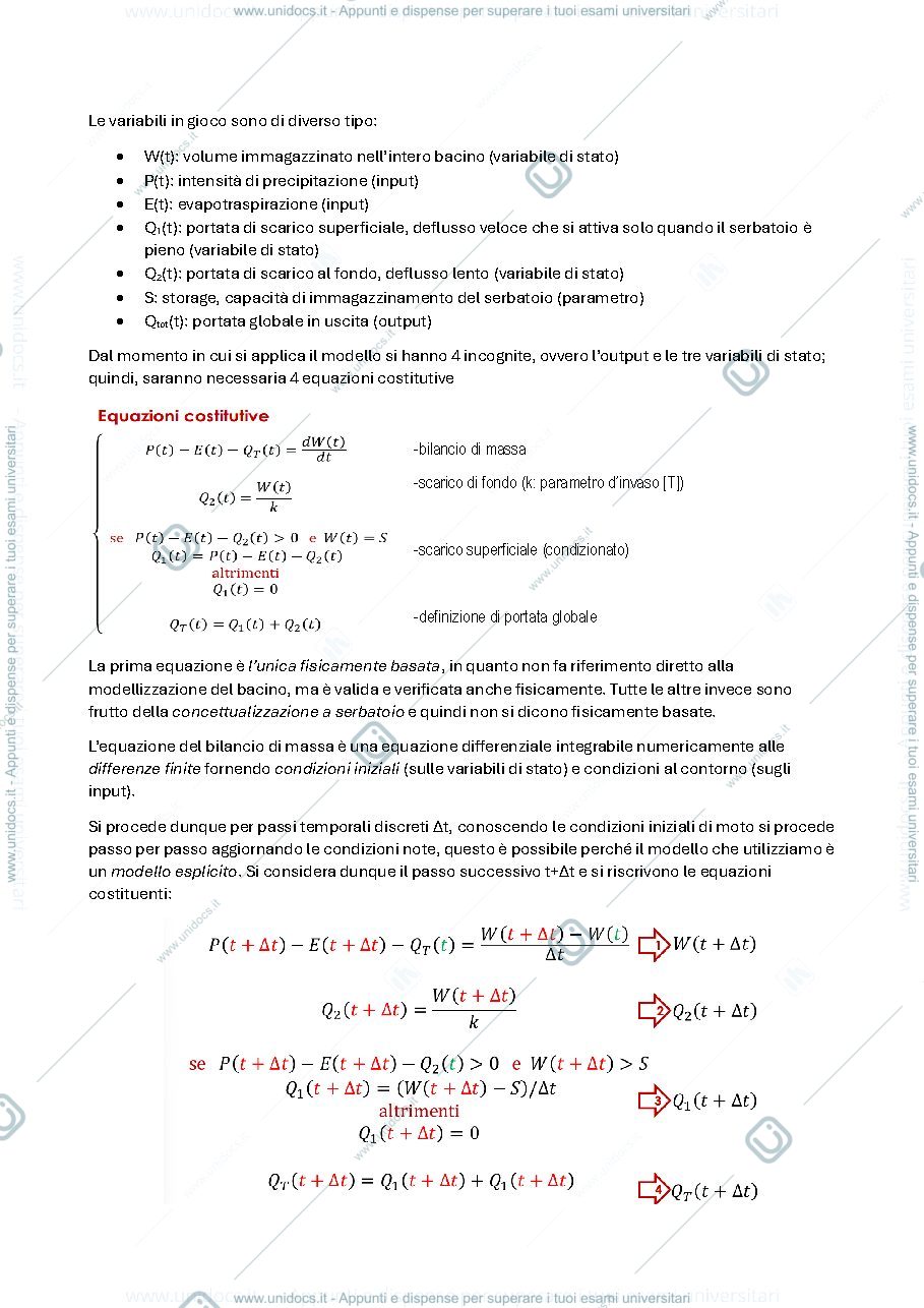 Anteprima pagina 2 — Metodi e Modelli per l'Idrologia (Castellarin)