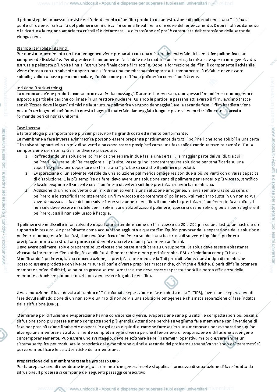 Anteprima pagina 3 — Chimica Organica applicata Separazioni