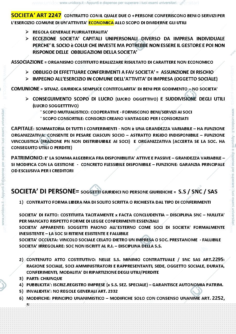 Anteprima pagina 3 — Appunti di D.Commerciale
