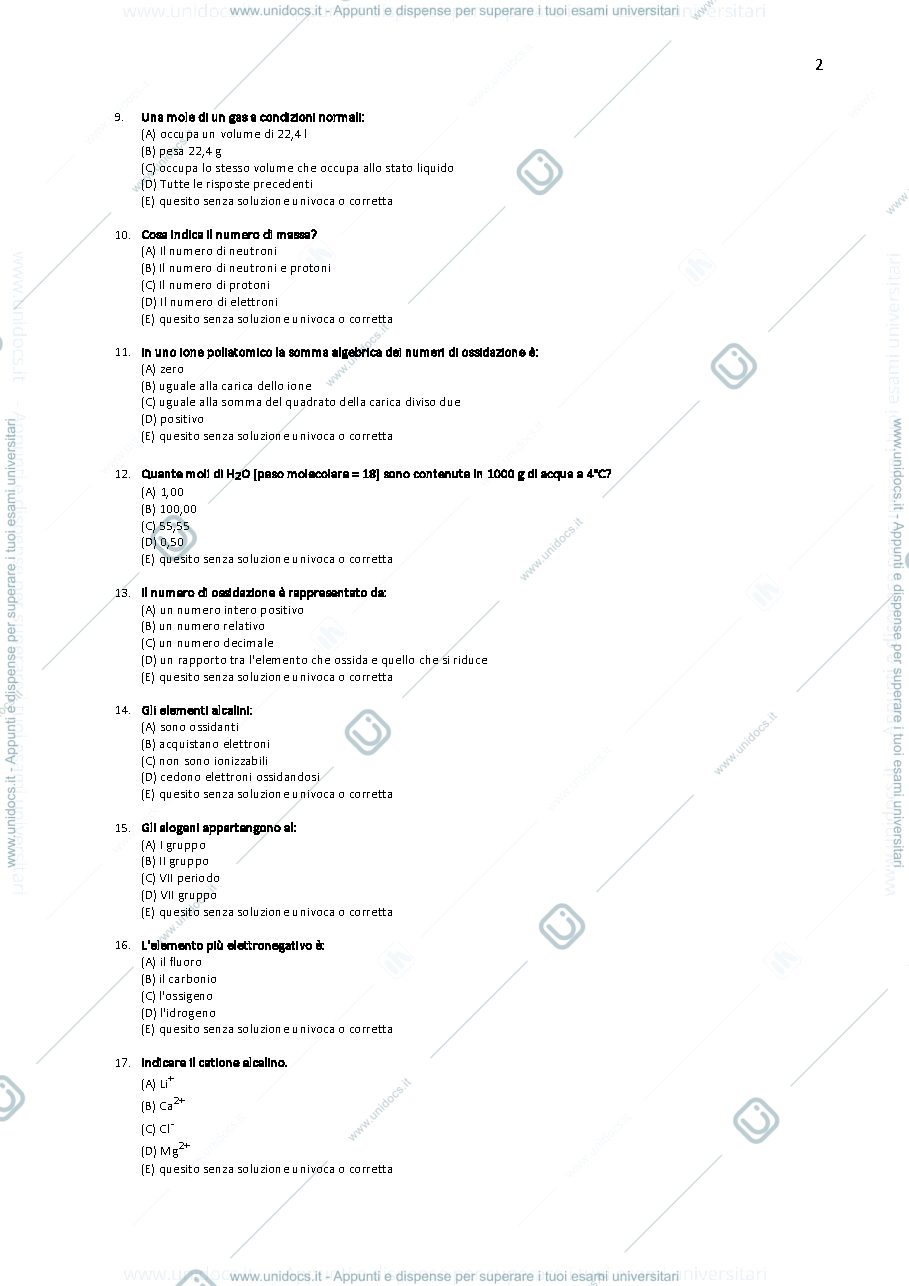 Anteprima pagina 2 — stechiometria