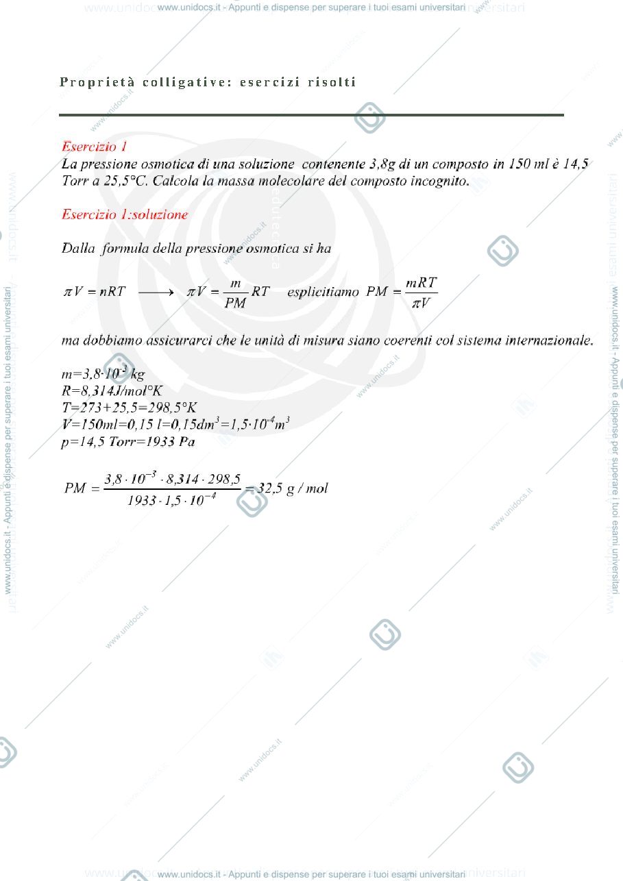 Anteprima pagina 1 — stechiometria