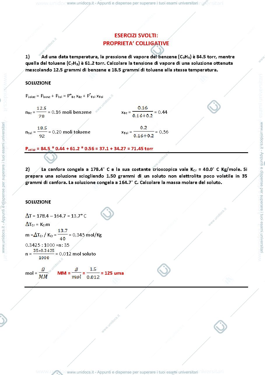 Anteprima pagina 1 — stechiometria