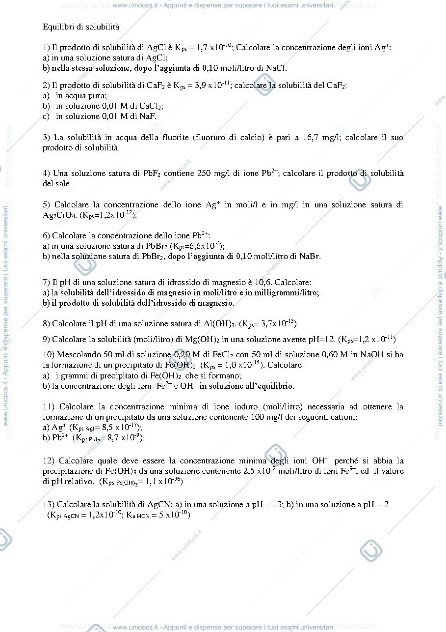 Anteprima pagina 1 — stechiometria