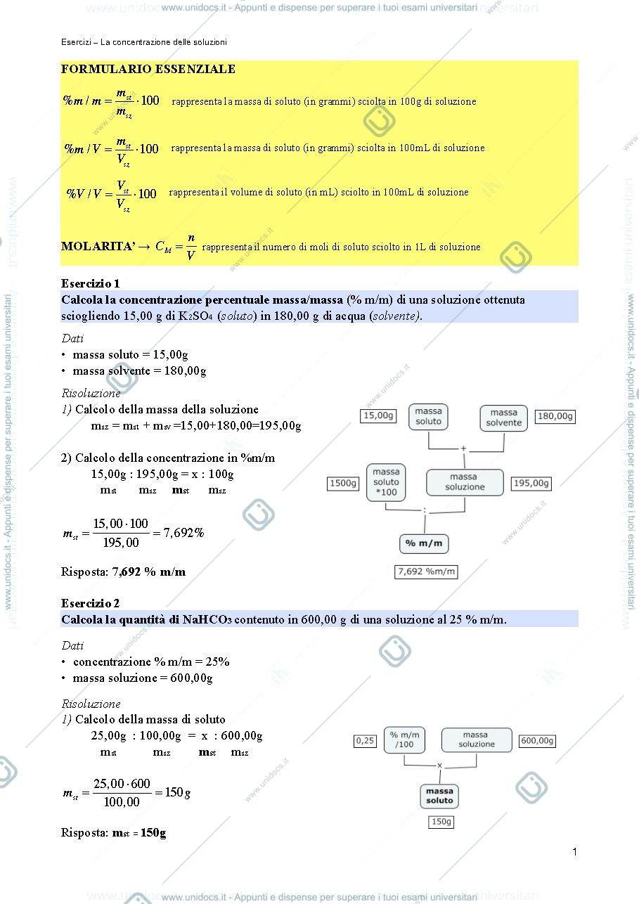 Anteprima pagina 1 — stechiometria