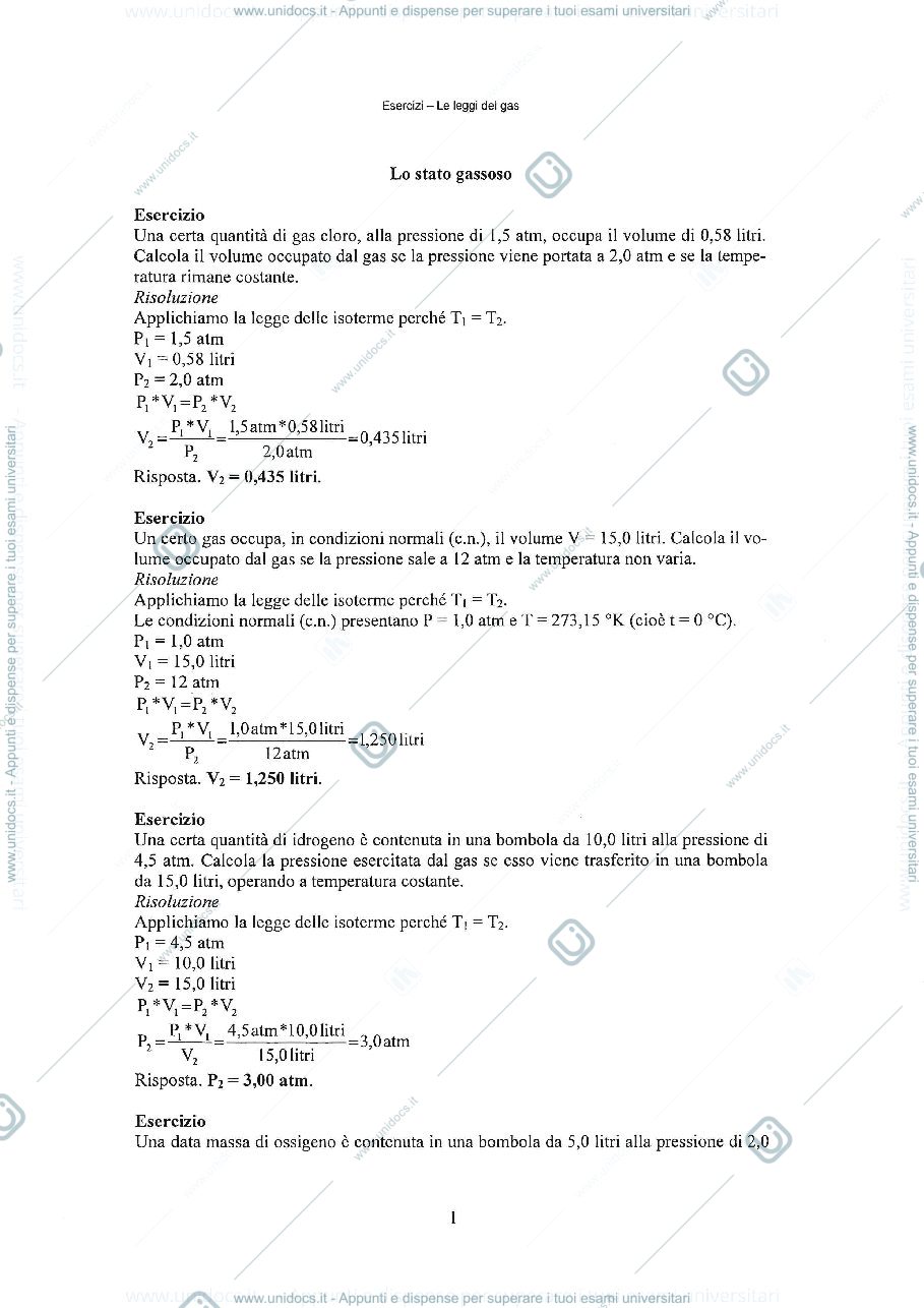 Anteprima pagina 1 — stechiometria