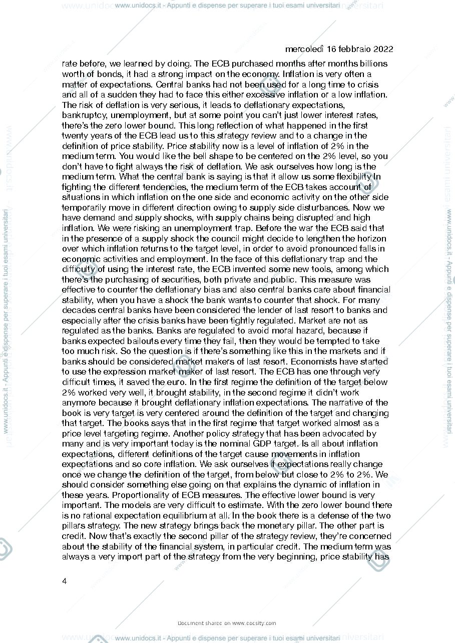 Anteprima pagina 5 — Monetary economics 