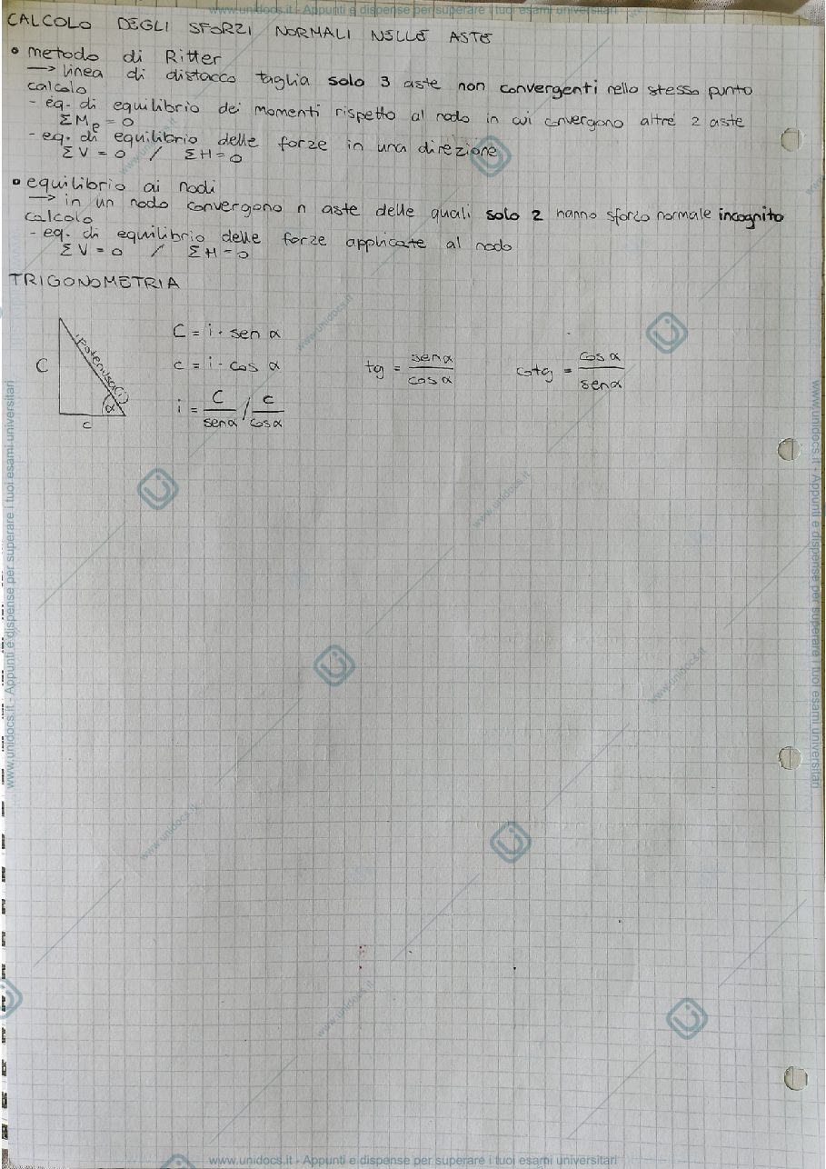 Anteprima pagina 1 — Esonero di Statica