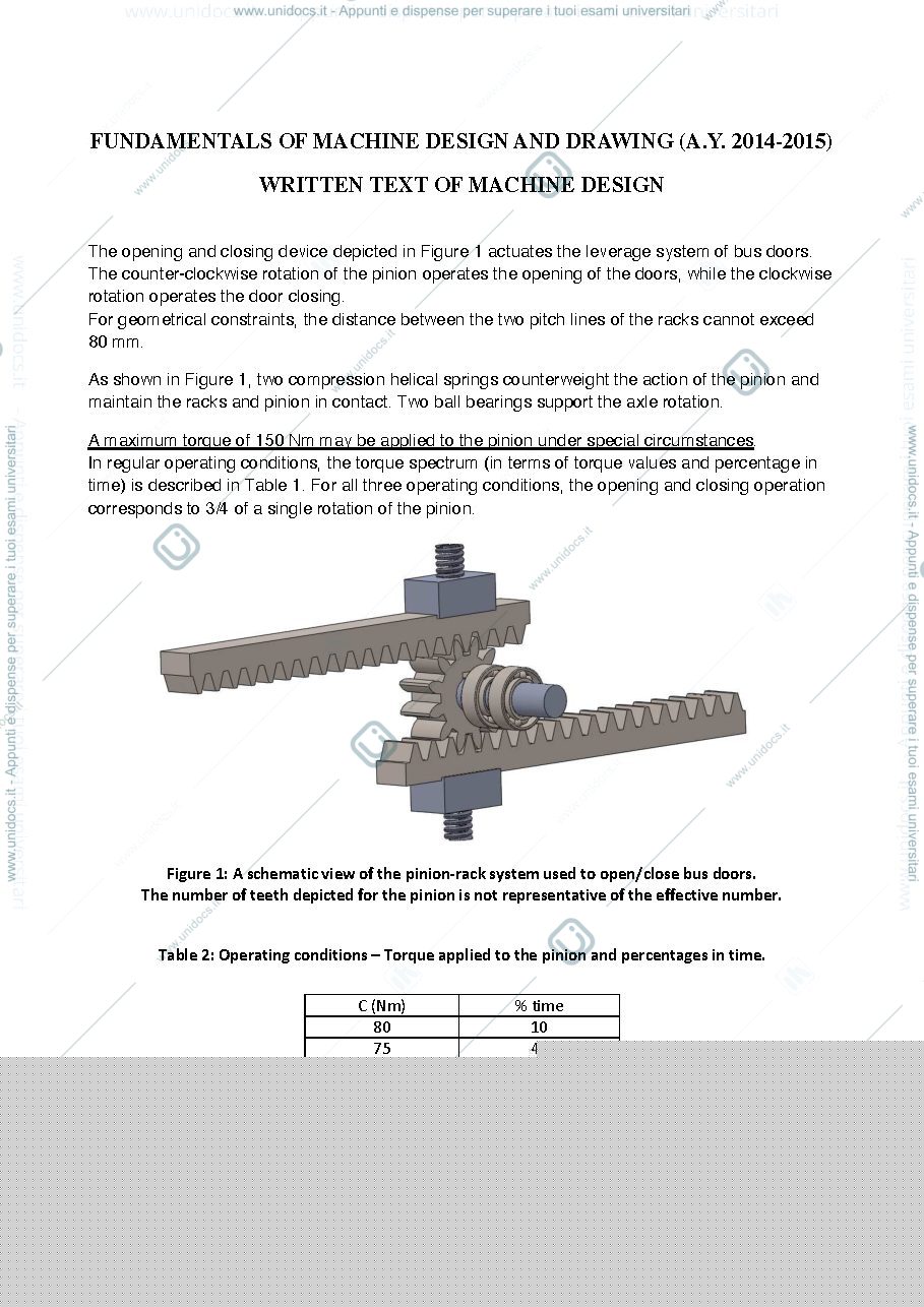 Anteprima pagina 1 — Exam example - FMD