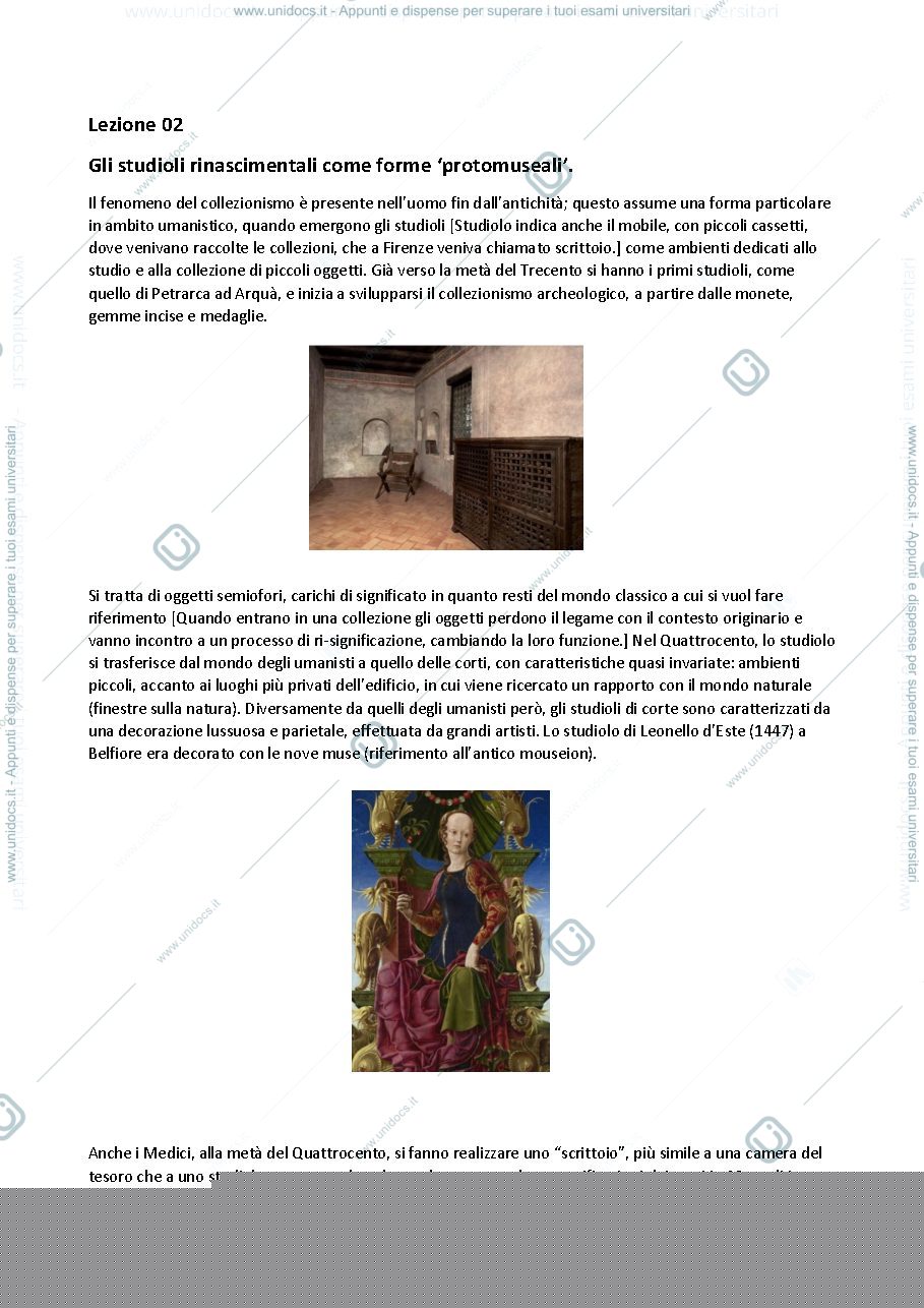 Anteprima pagina 1 — Museologia 19/20