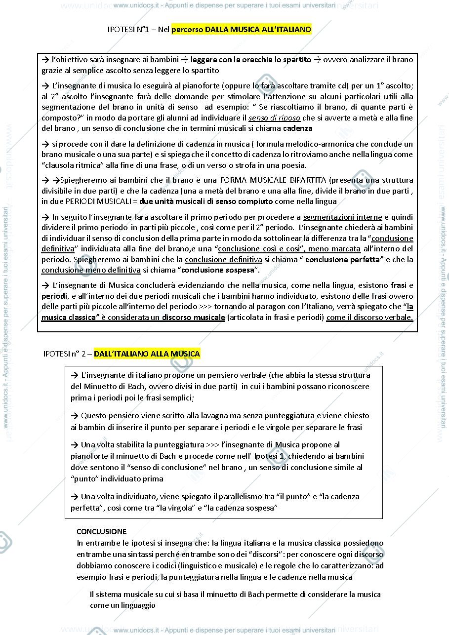 Anteprima pagina 2 — Articolo "Il linguaggio della musica" Cuomo