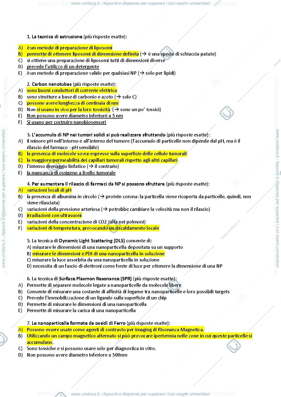 Anteprima pagina 1 — Tema d'esame / esercitazione