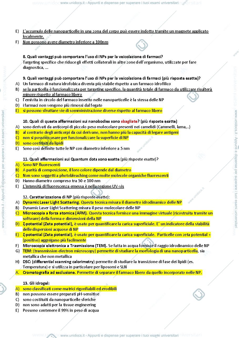 Anteprima pagina 2 — Tema d'esame / esercitazione