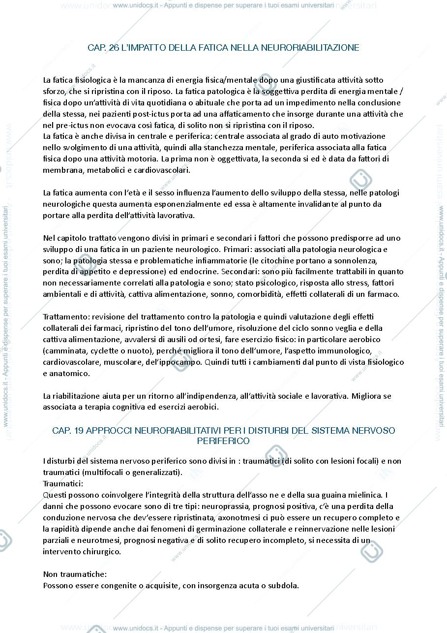 Anteprima pagina 1 — Neuroanatomia