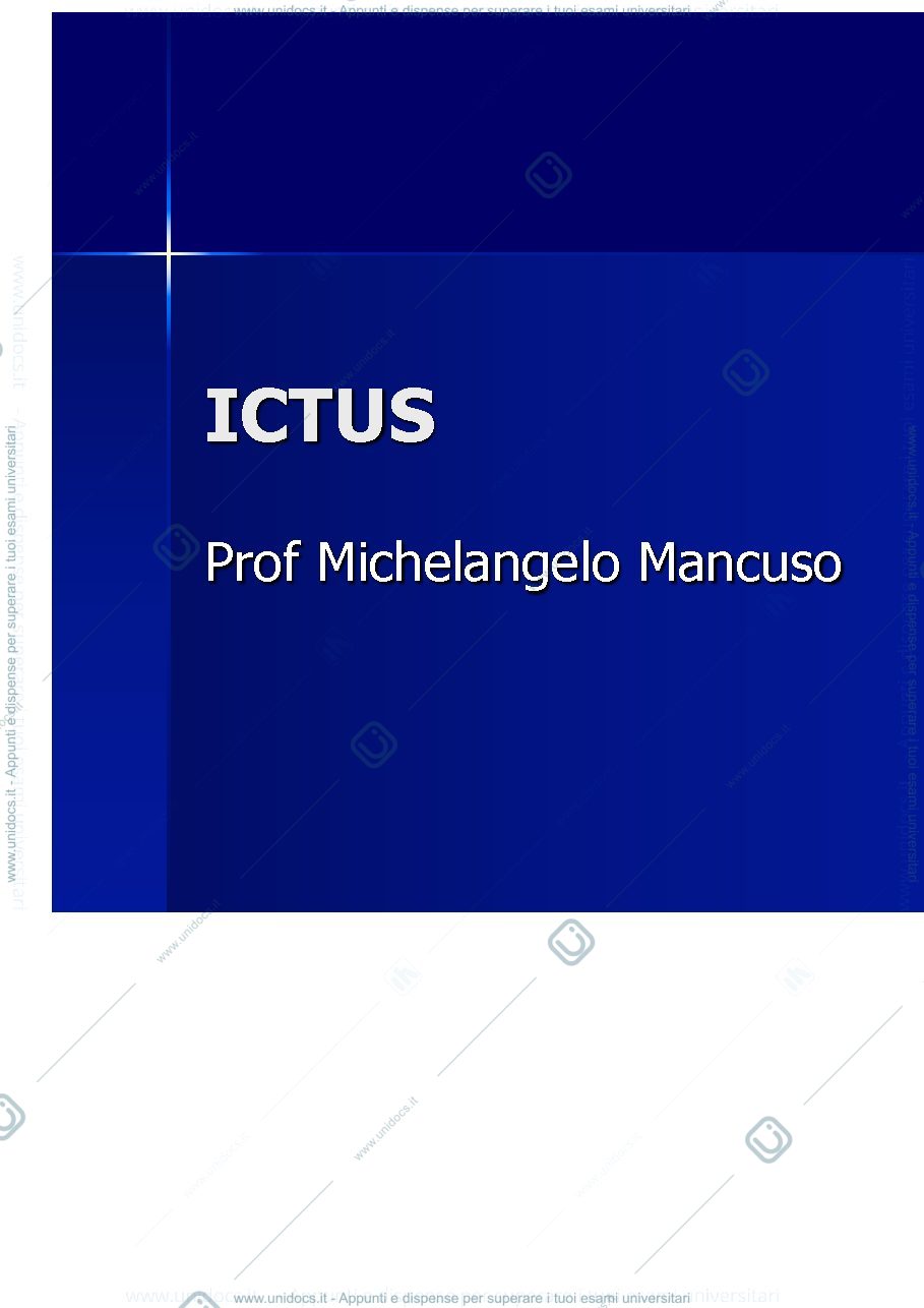 Anteprima pagina 1 — ictus 