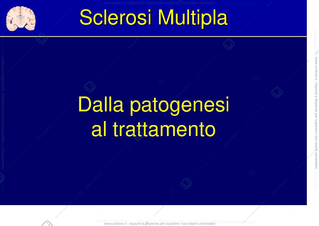 Anteprima pagina 1 — Sclerosi Multipla 'Ospedale'