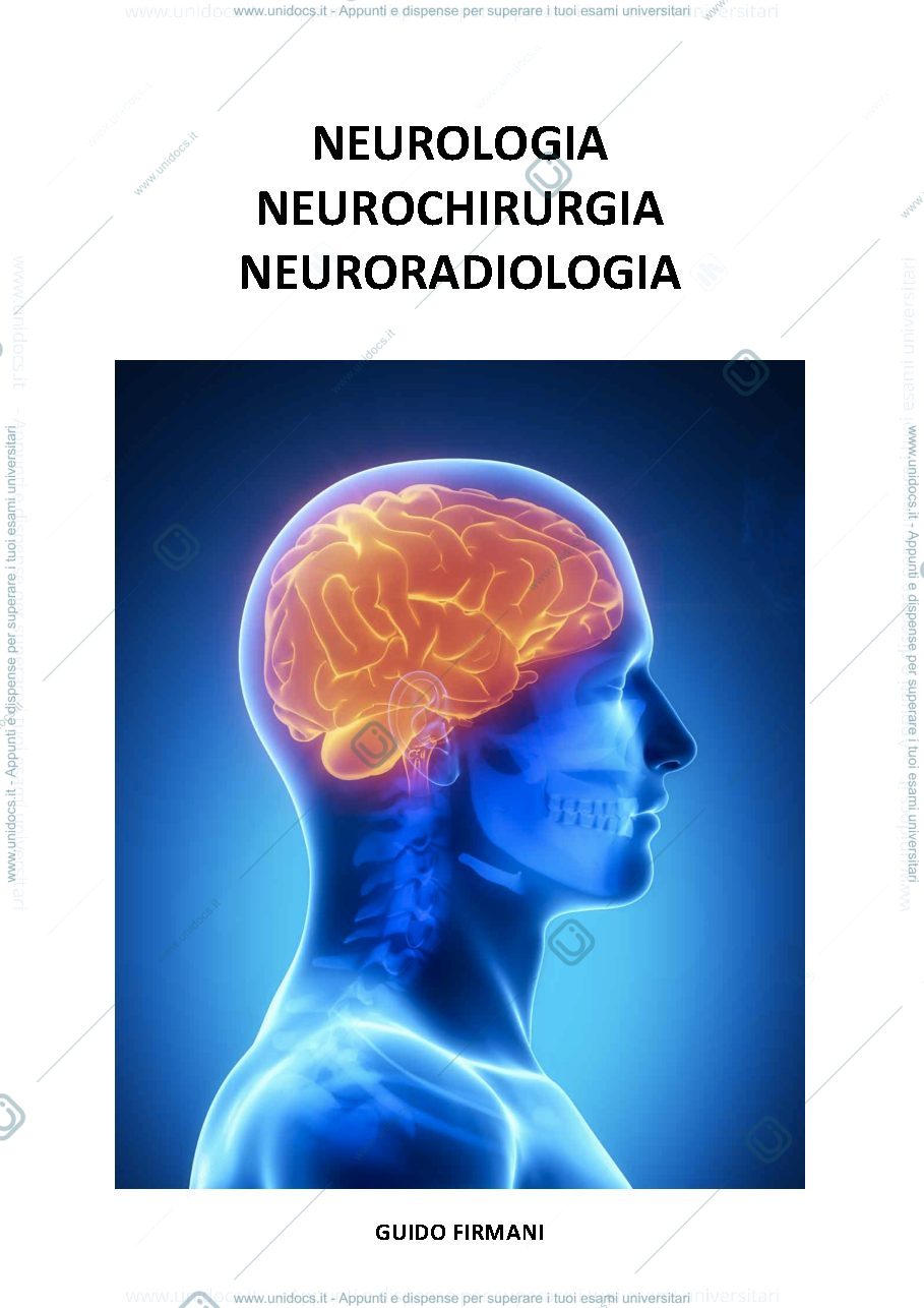 Anteprima pagina 1 — Corso completo in neurologia, neuroradiologia e neurochirurgia