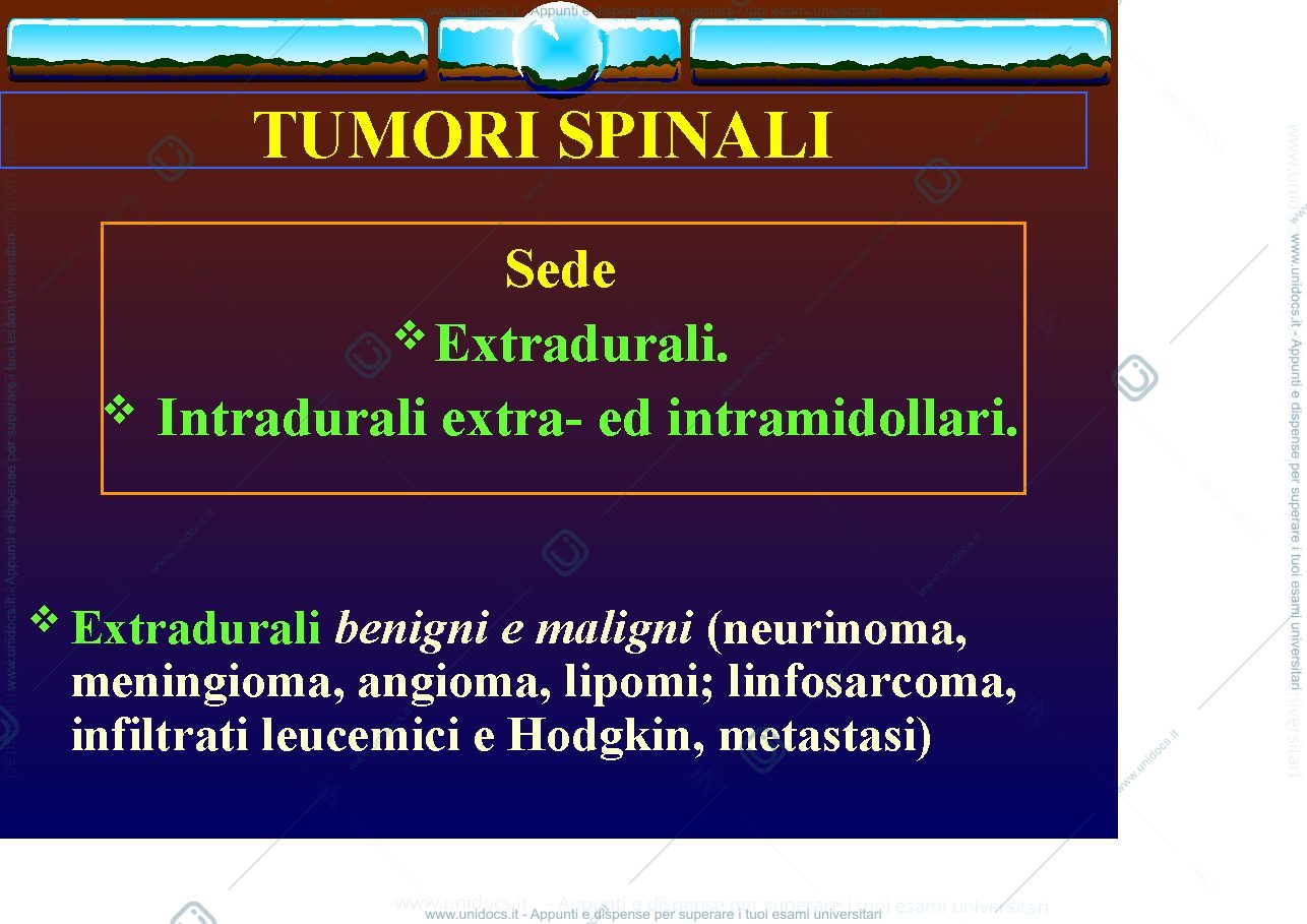 Anteprima pagina 2 — TUMORI SPINALI completa ridotta