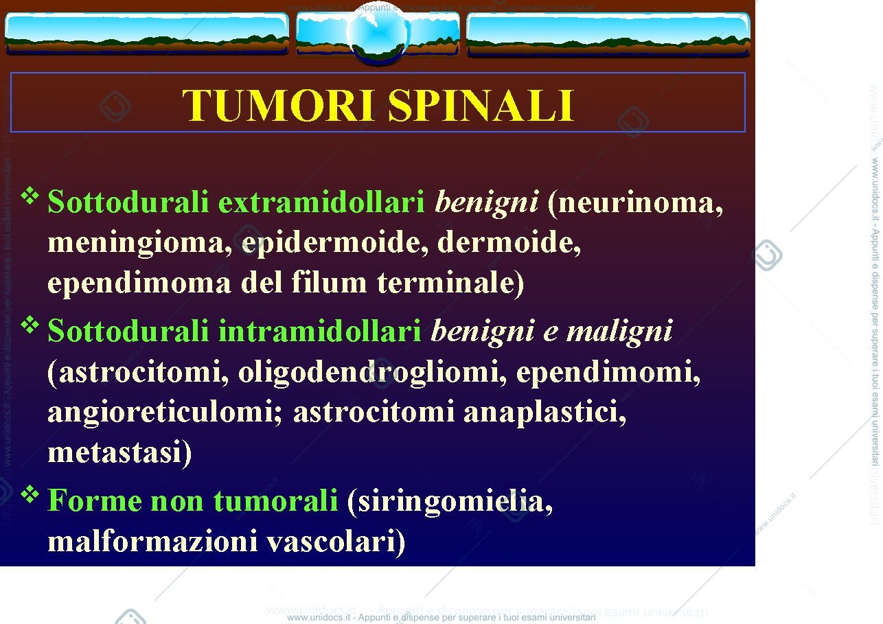 Anteprima pagina 3 — TUMORI SPINALI completa ridotta
