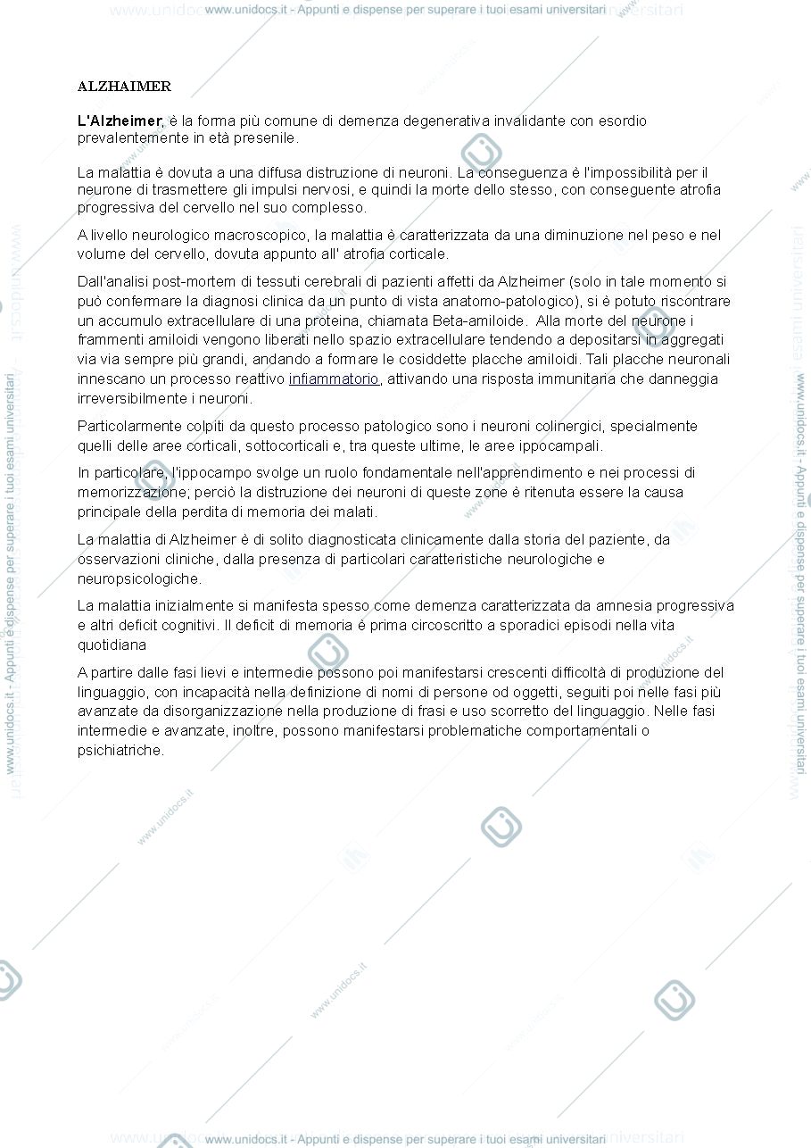 Anteprima pagina 2 — Riassunti Neurologia