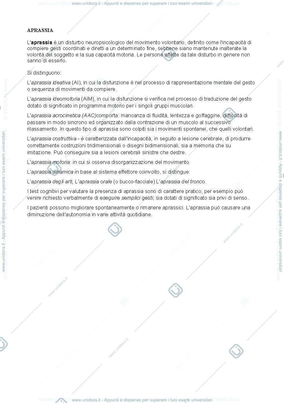 Anteprima pagina 3 — Riassunti Neurologia