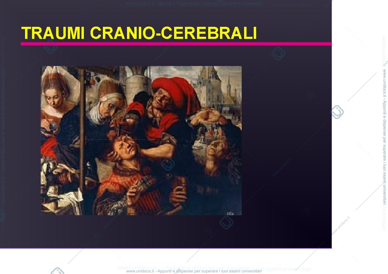Anteprima pagina 1 — Traumi cranici con immagini