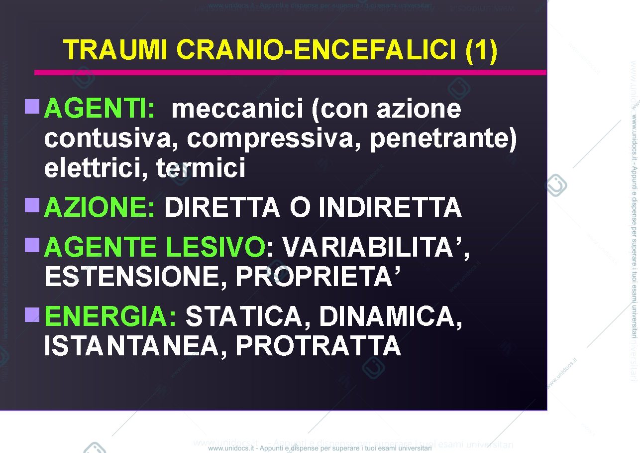 Anteprima pagina 2 — Traumi cranici con immagini