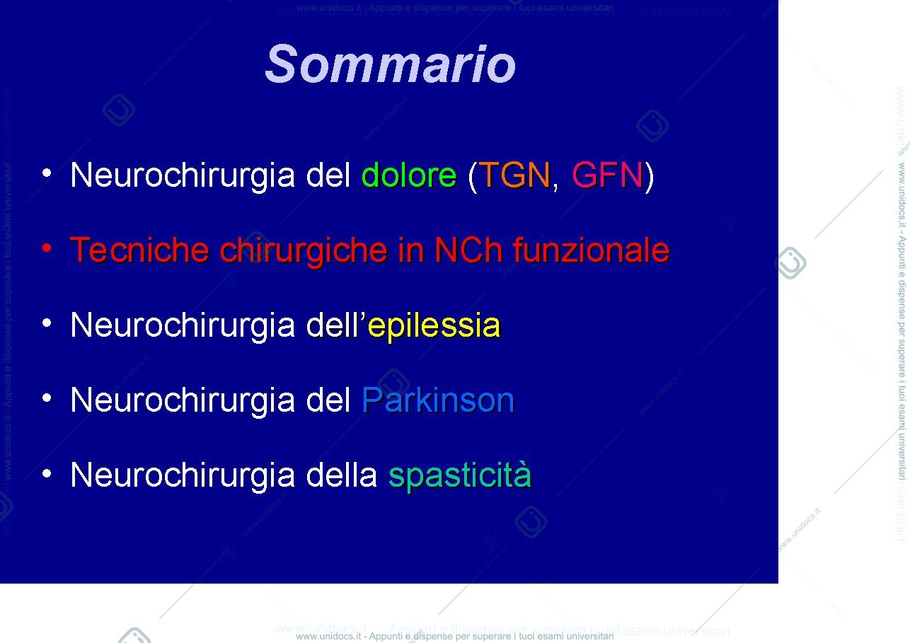 Anteprima pagina 2 — neurochirurgia funzionale
