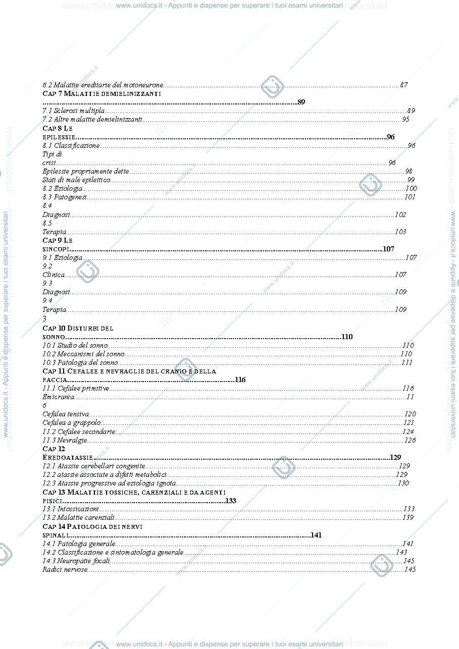 Anteprima pagina 2 — Neurologia e neurochirurgia