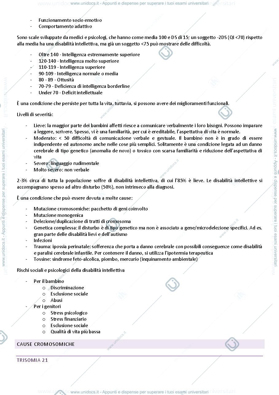 Anteprima pagina 2 — NEUROPSICHIATRIA INFANTILE I